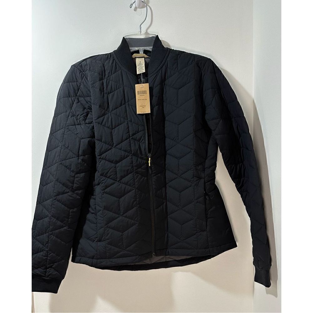 Duluth Trading Co Agiloft women’s black nylon quilted jacket NWT size S. #C-0780